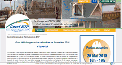 Desktop Screenshot of ceref-btp.fr